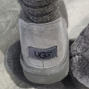 UGG Gray Suede Boots